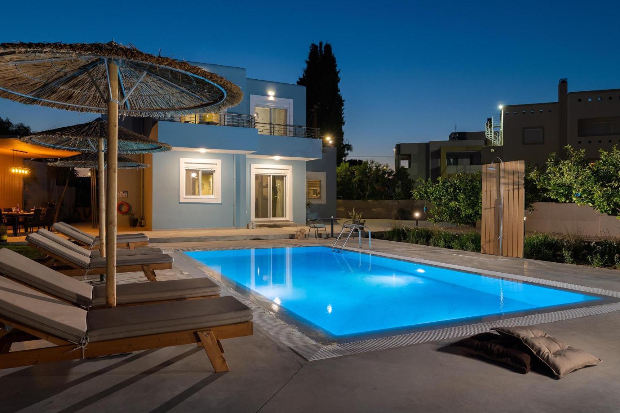 Ethria Pool Villa With Heated Jacuzzi Афанту Экстерьер фото